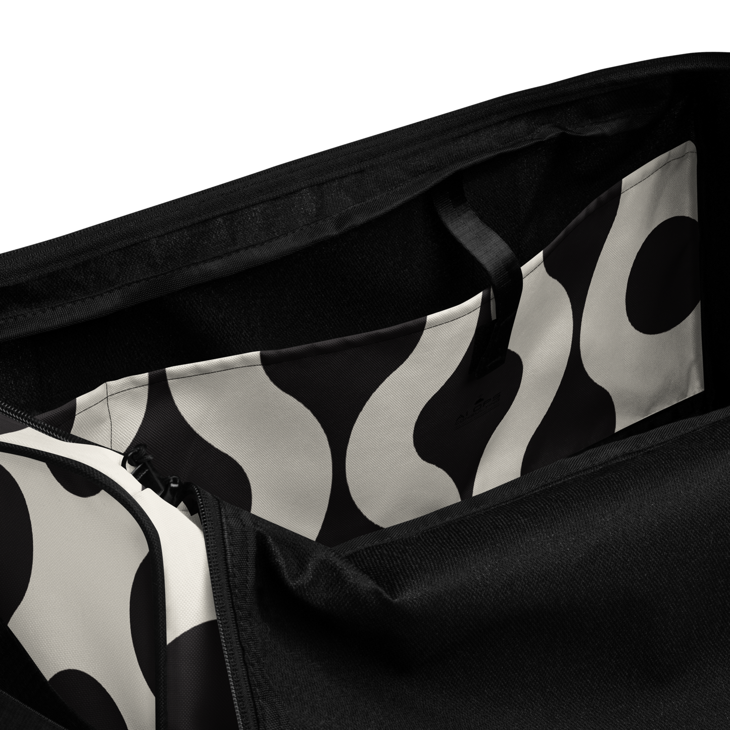Modern Black n White Duffle bag