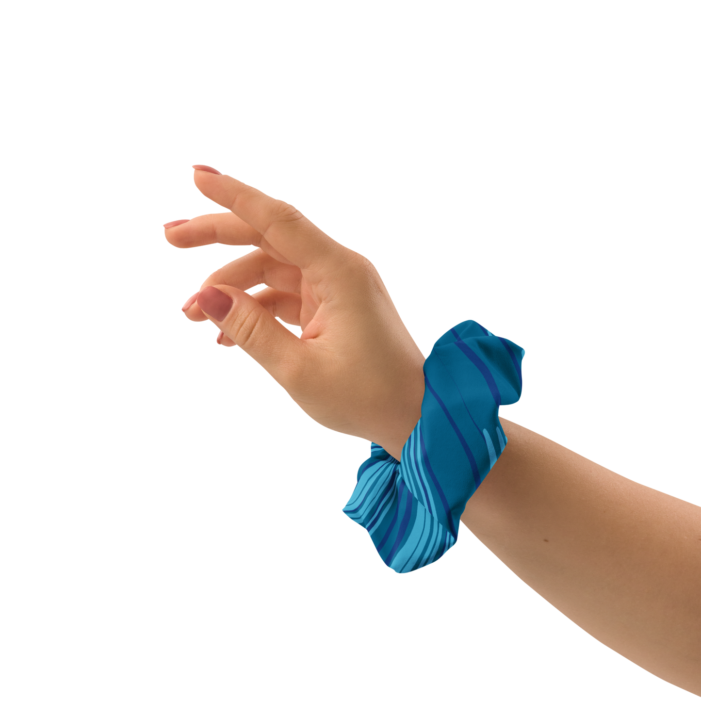 Τurquoise Scrunchie