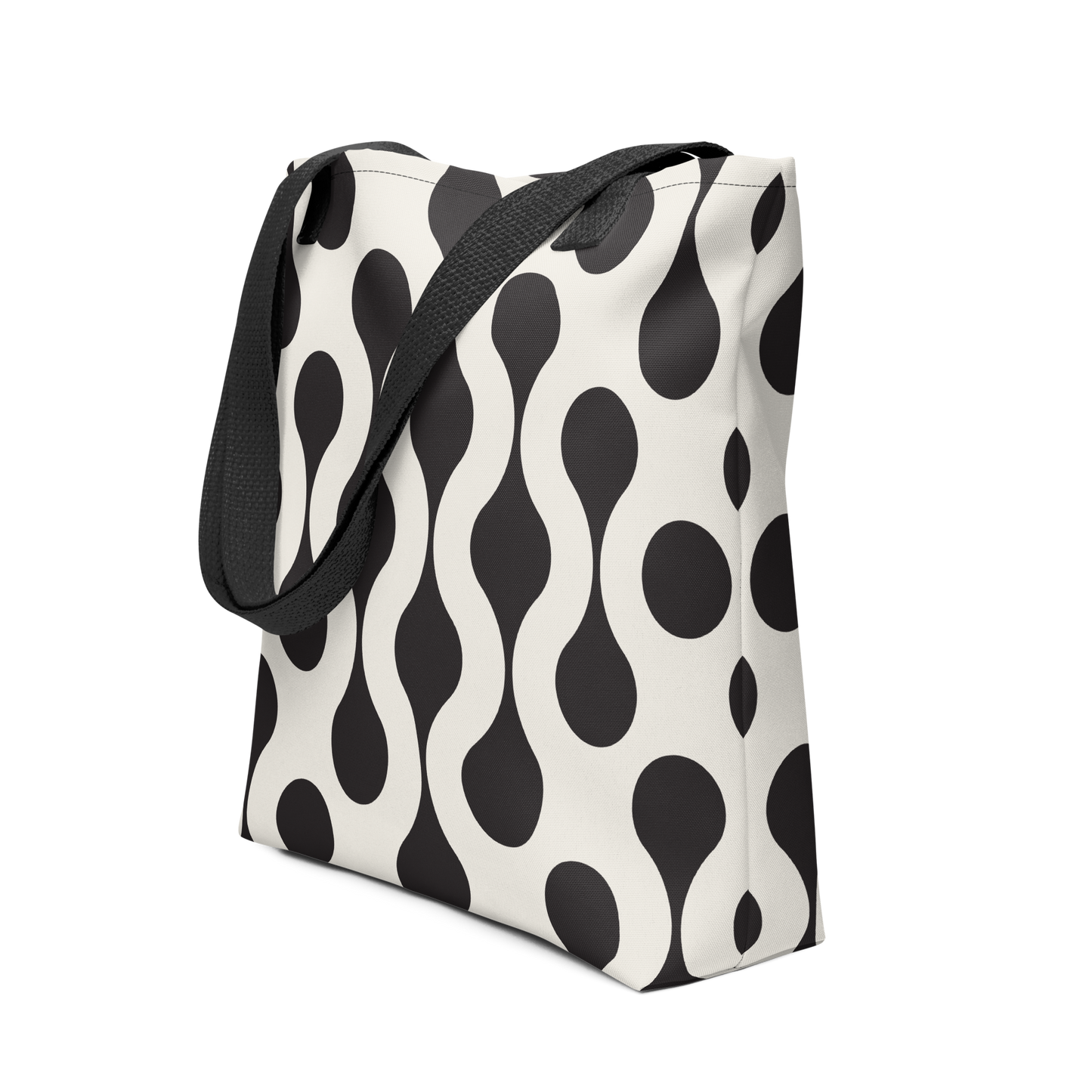 Modern Back n White Tote bag