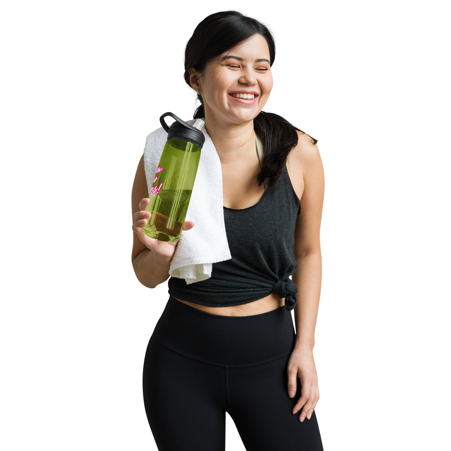 Sports water bottle, 25 oz