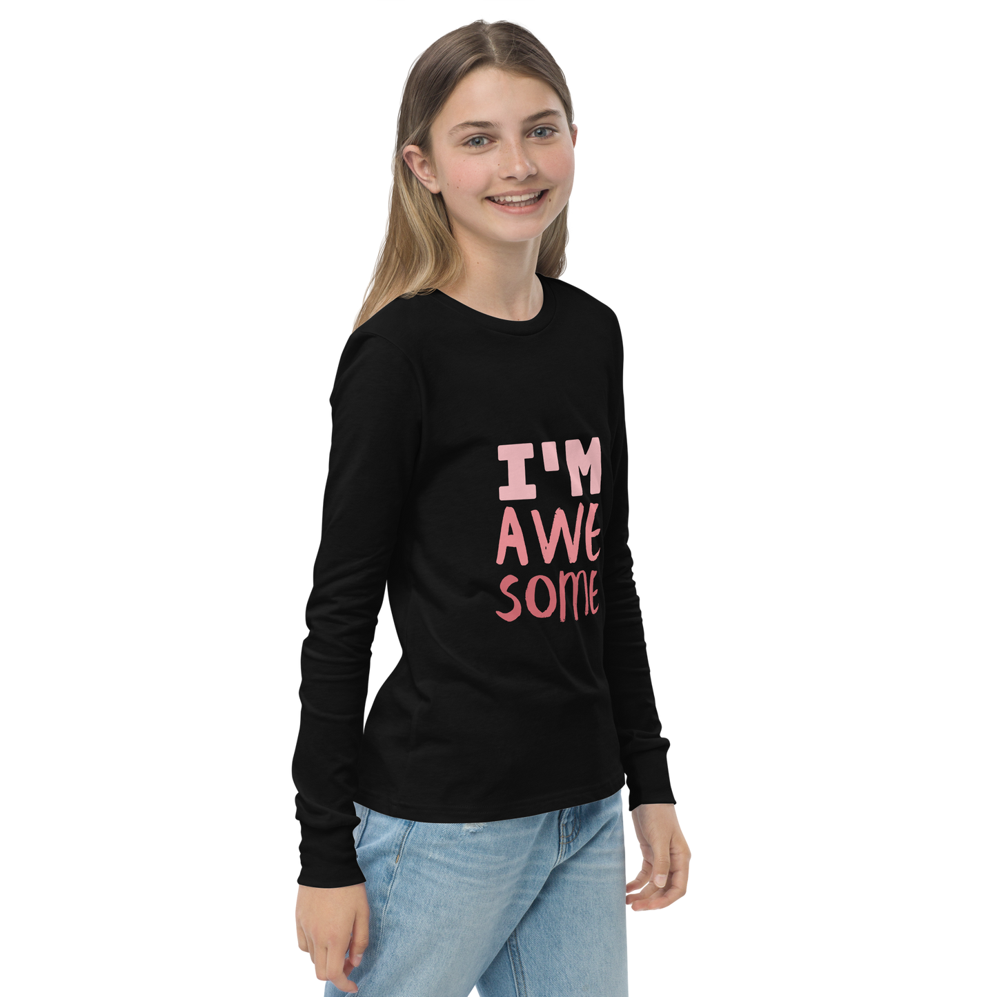 Awesome Youth long sleeve tee