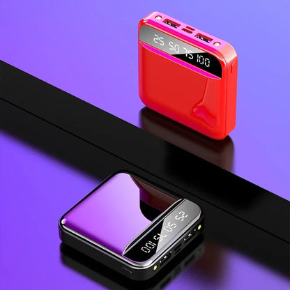 30000mAh Mini Power Bank Super Fast Charge Portable External Battery Pack Digital Display Powerbank For Xiaomi iPhone Samsung