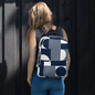 Blue n White Backpack, Bak2School