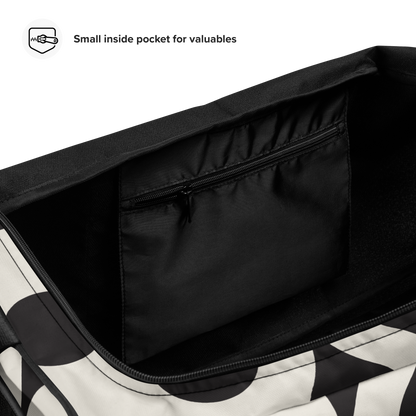Modern Black n White Duffle bag