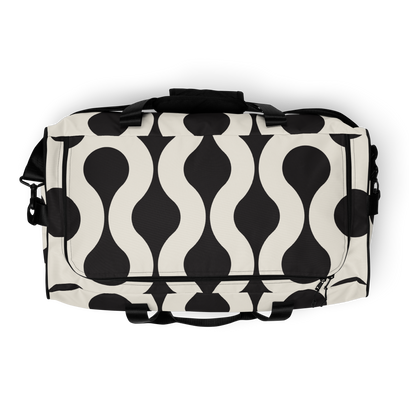 Modern Black n White Duffle bag