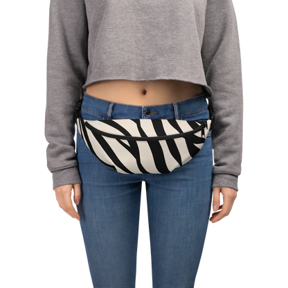 Zebra waist bag