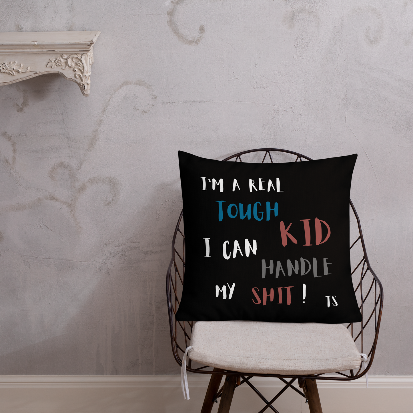 Tough Kid Pillow