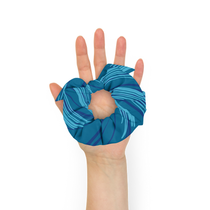 Τurquoise Scrunchie