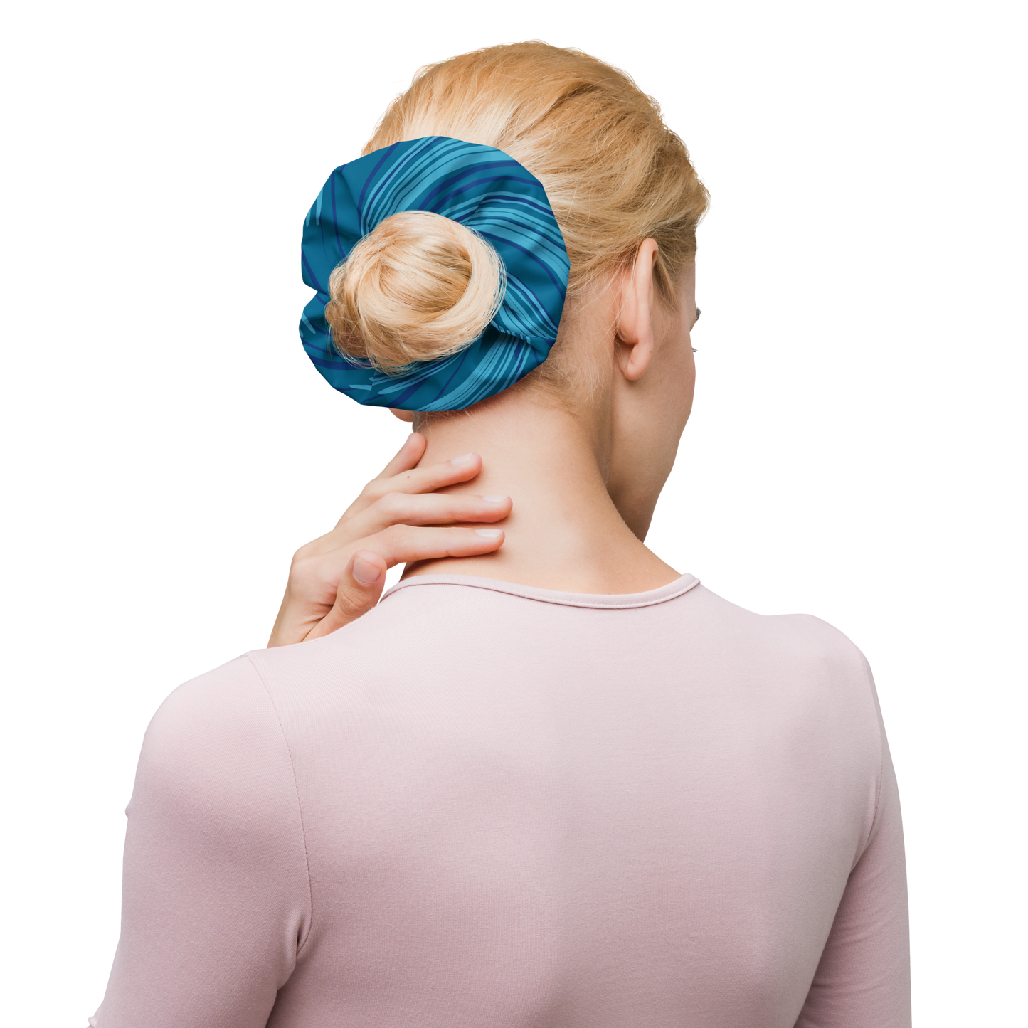 Τurquoise Scrunchie