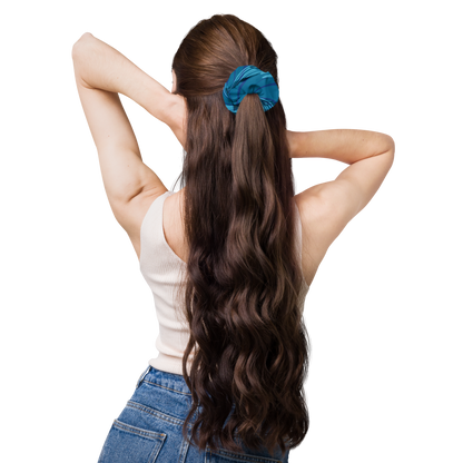 Τurquoise Scrunchie