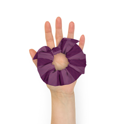 Elegant Purple Scrunchie