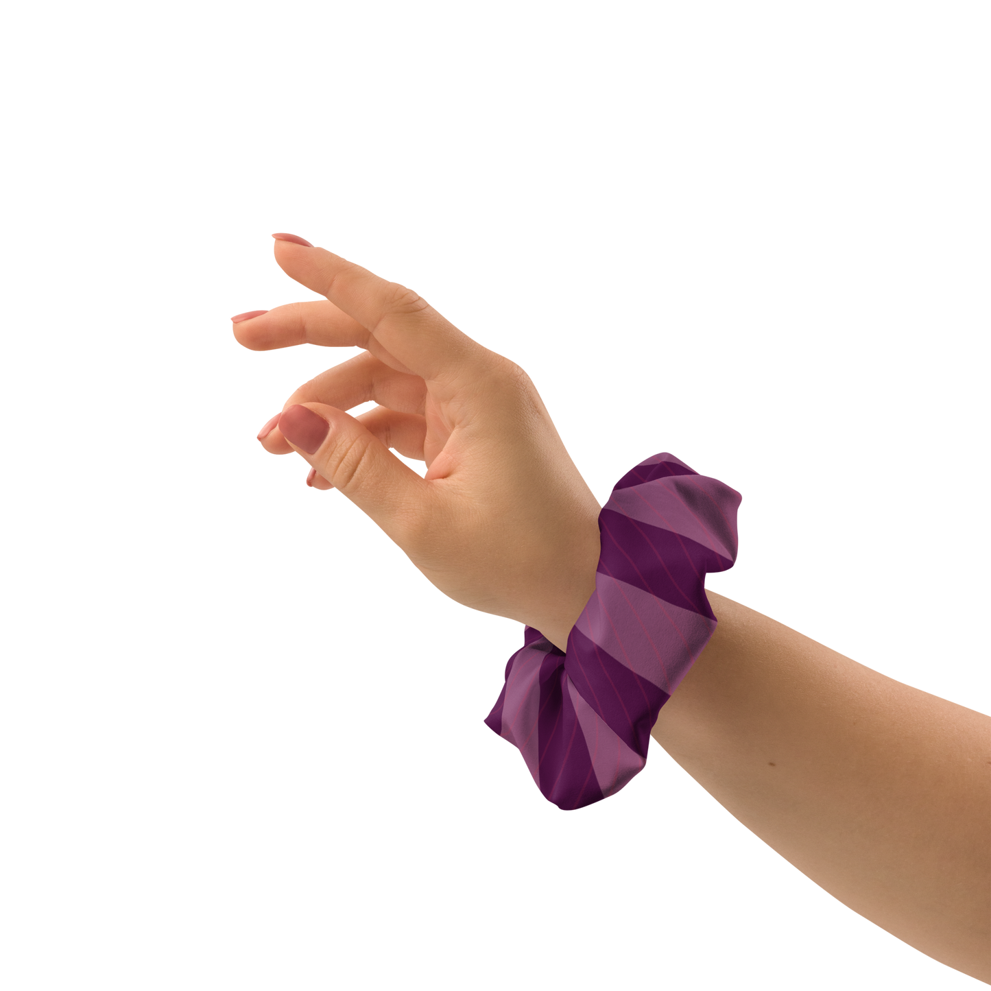 Elegant Purple Scrunchie