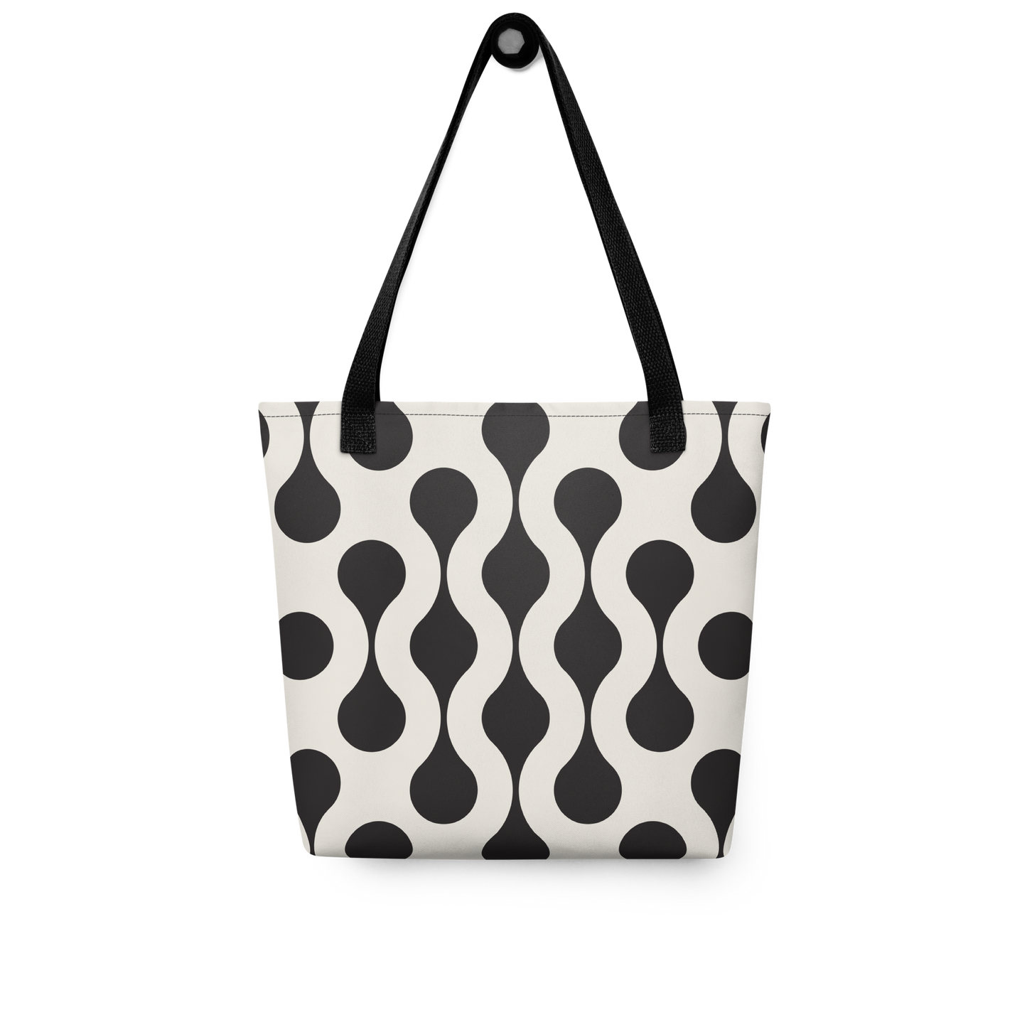 Modern Back n White Tote bag