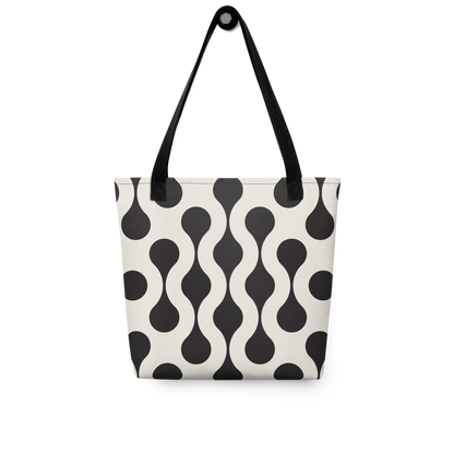Modern Back n White Tote bag