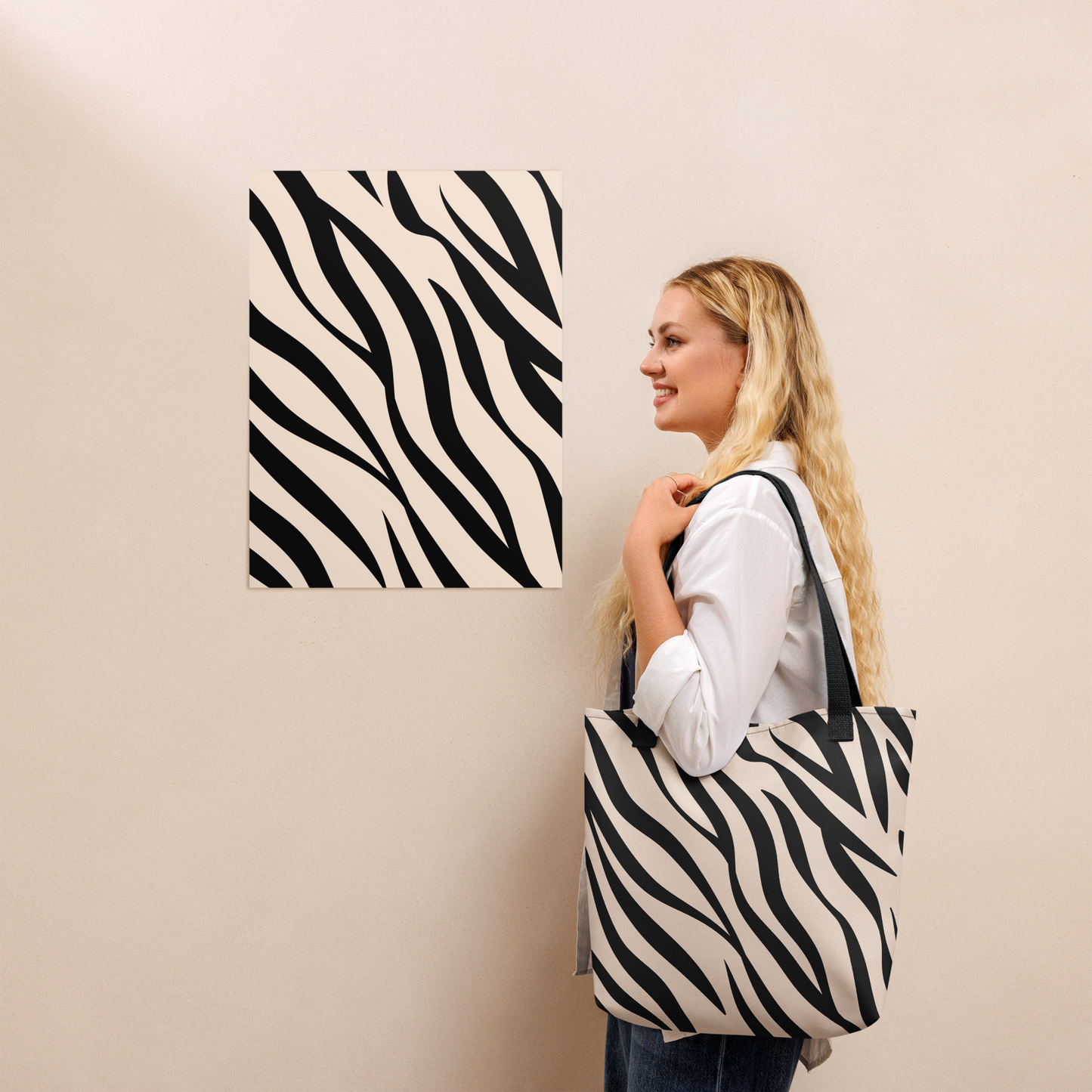 Zebra Tote bag