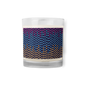 pearls Glass jar soy wax candle