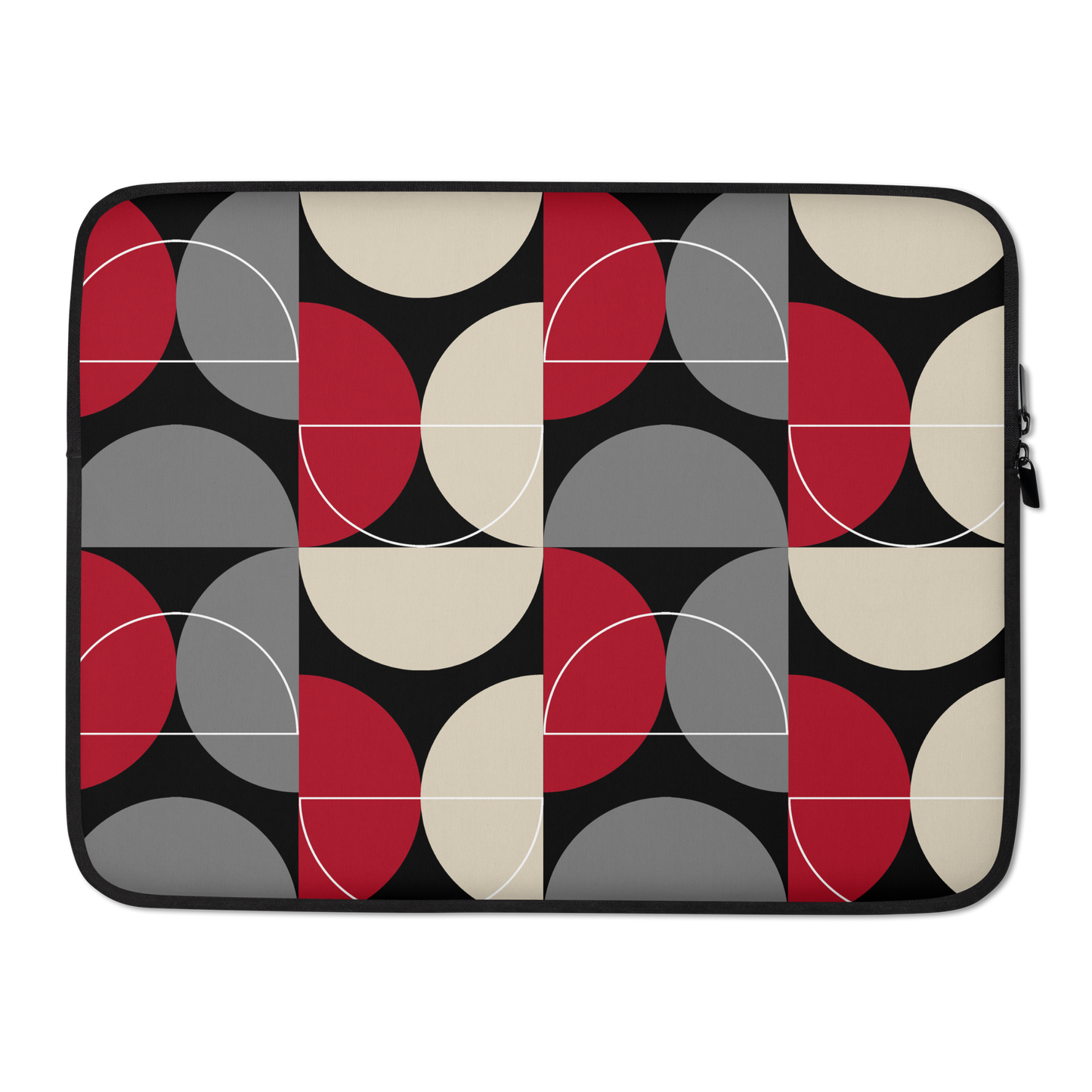 Soft protective Laptop Sleeve, Red Black edition