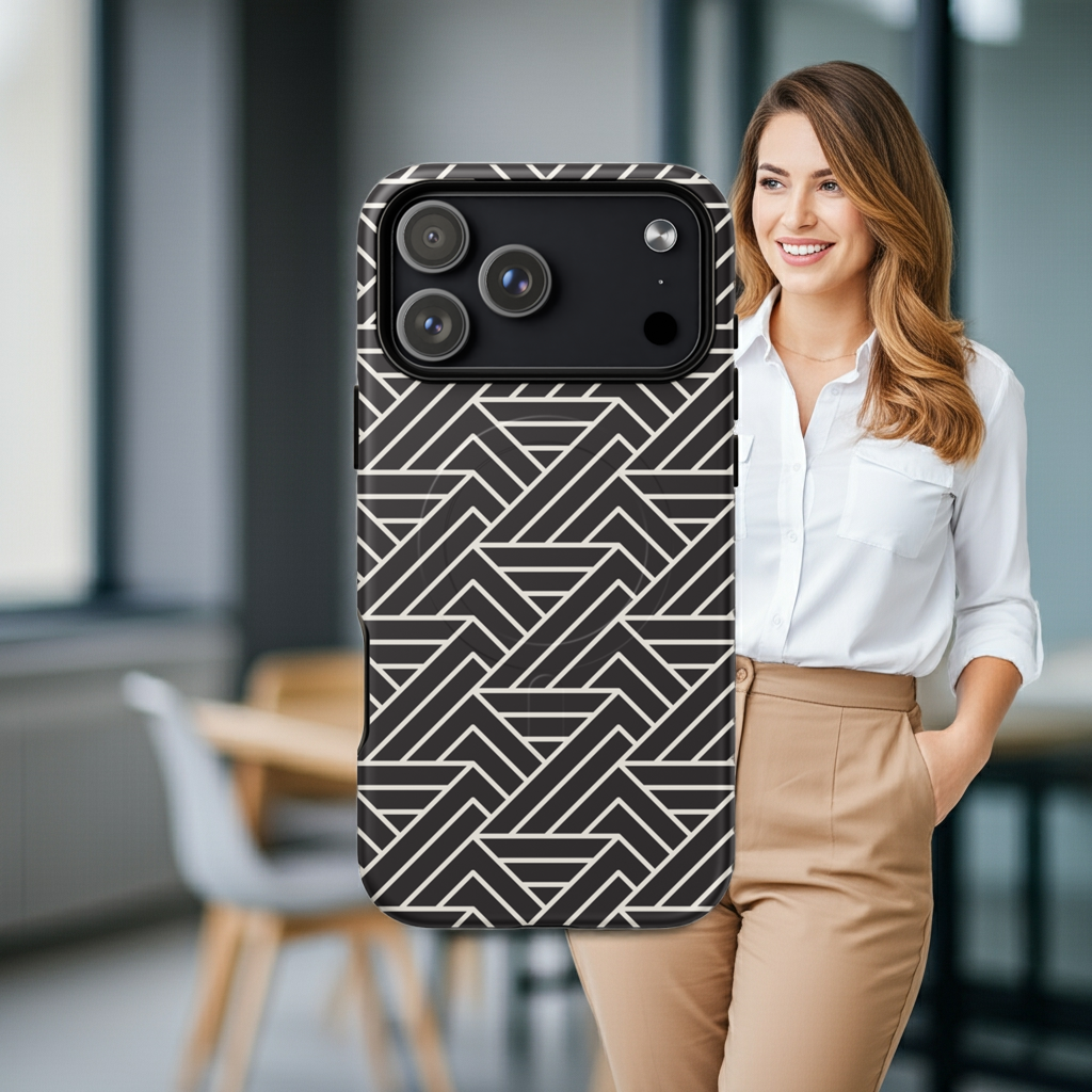 Elegant and modern MagSafe® tough case for iPhone®