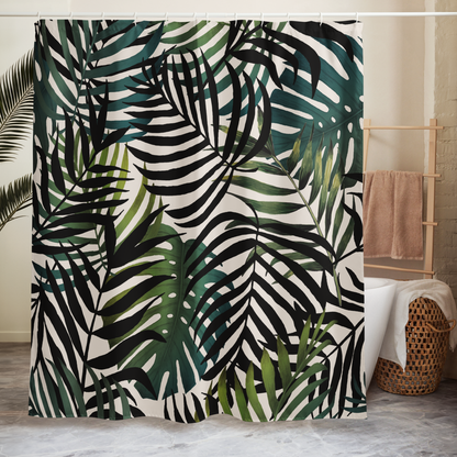 Jungle theme , Shower curtain