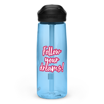 Sports water bottle, 25 oz
