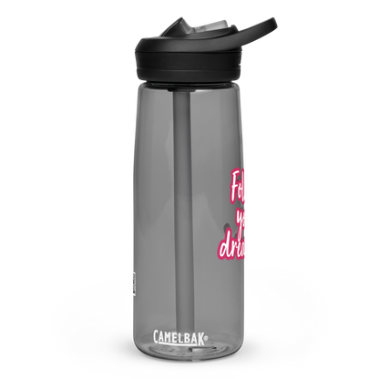 Sports water bottle, 25 oz