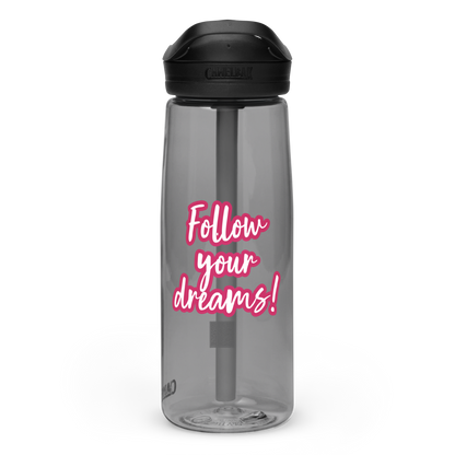 Sports water bottle, 25 oz