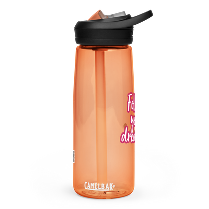 Sports water bottle, 25 oz
