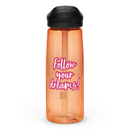 Sports water bottle, 25 oz