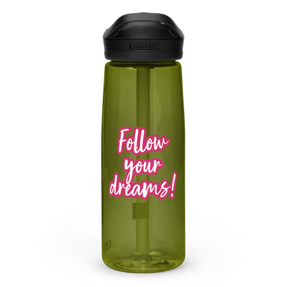 Sports water bottle, 25 oz