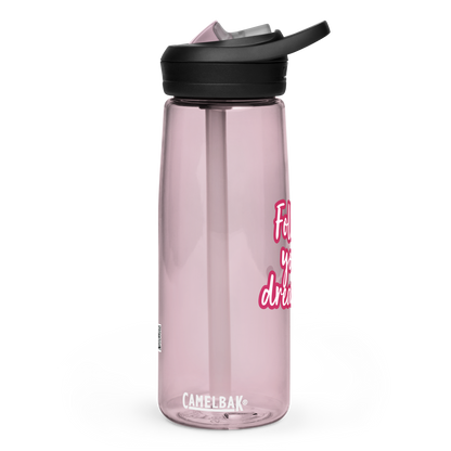 Sports water bottle, 25 oz