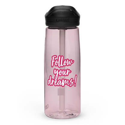 Sports water bottle, 25 oz