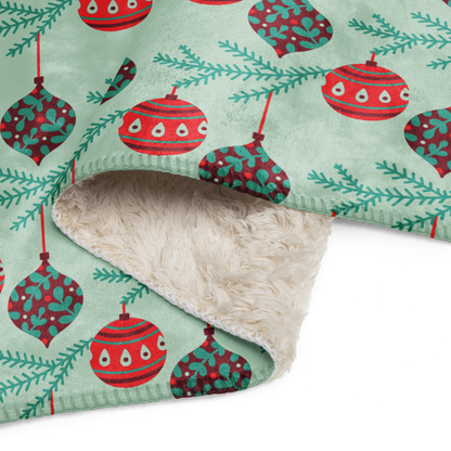 XMAS Sherpa blanket