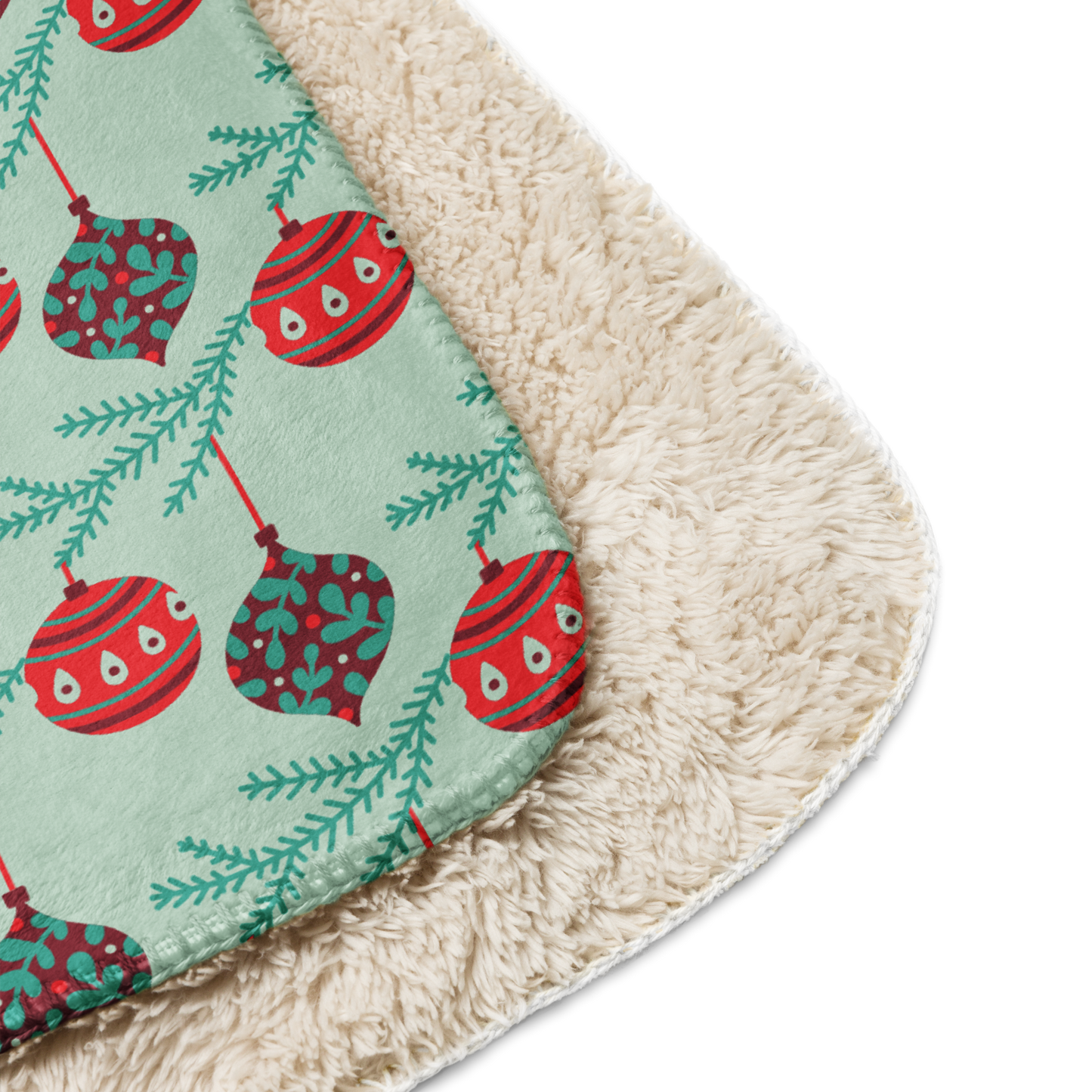 XMAS Sherpa blanket