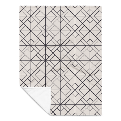 Elegant soft throw blanket, Hypoallergenic, Flame retardant