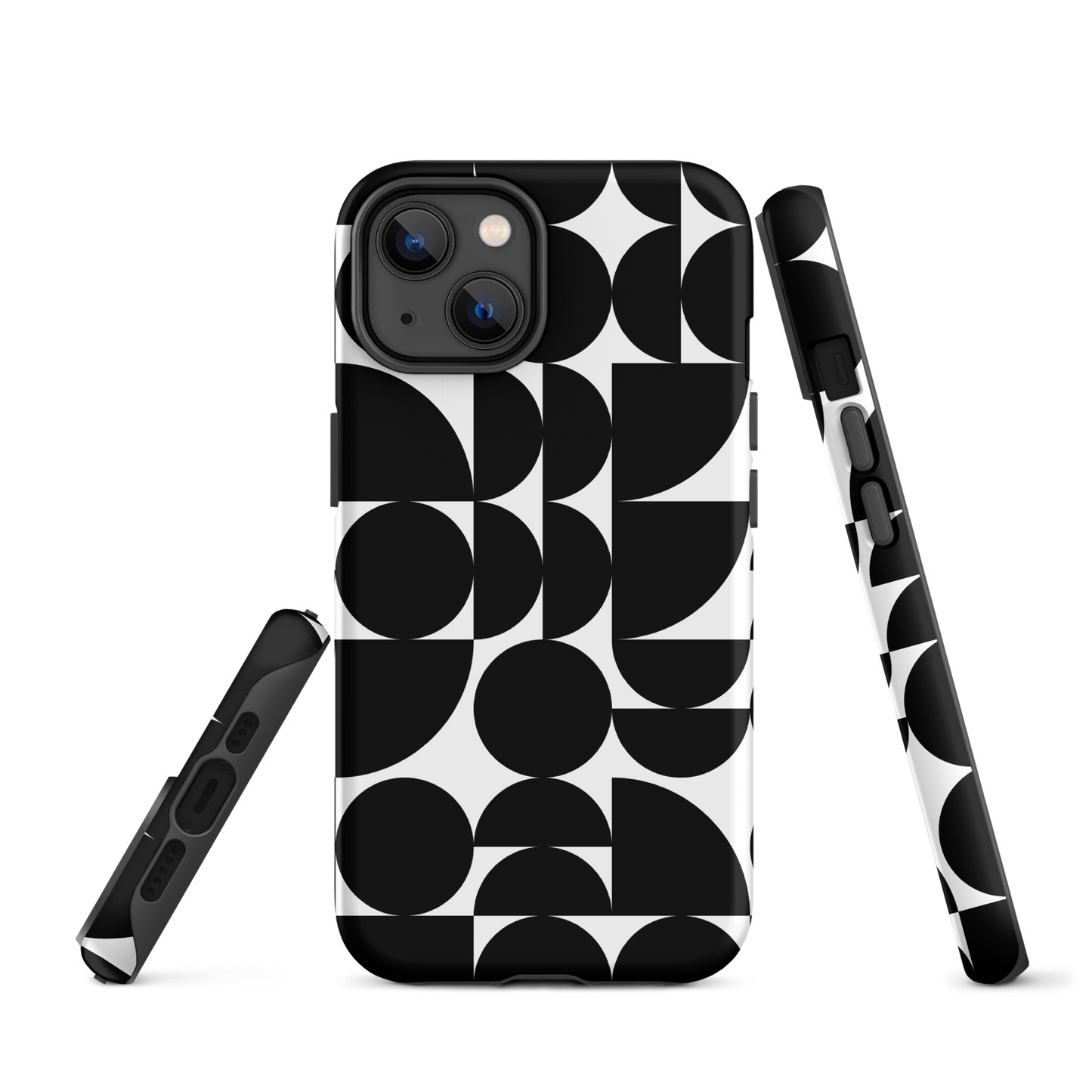 Black n White Tough Case for iPhone®