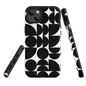 Black n White Tough Case for iPhone®