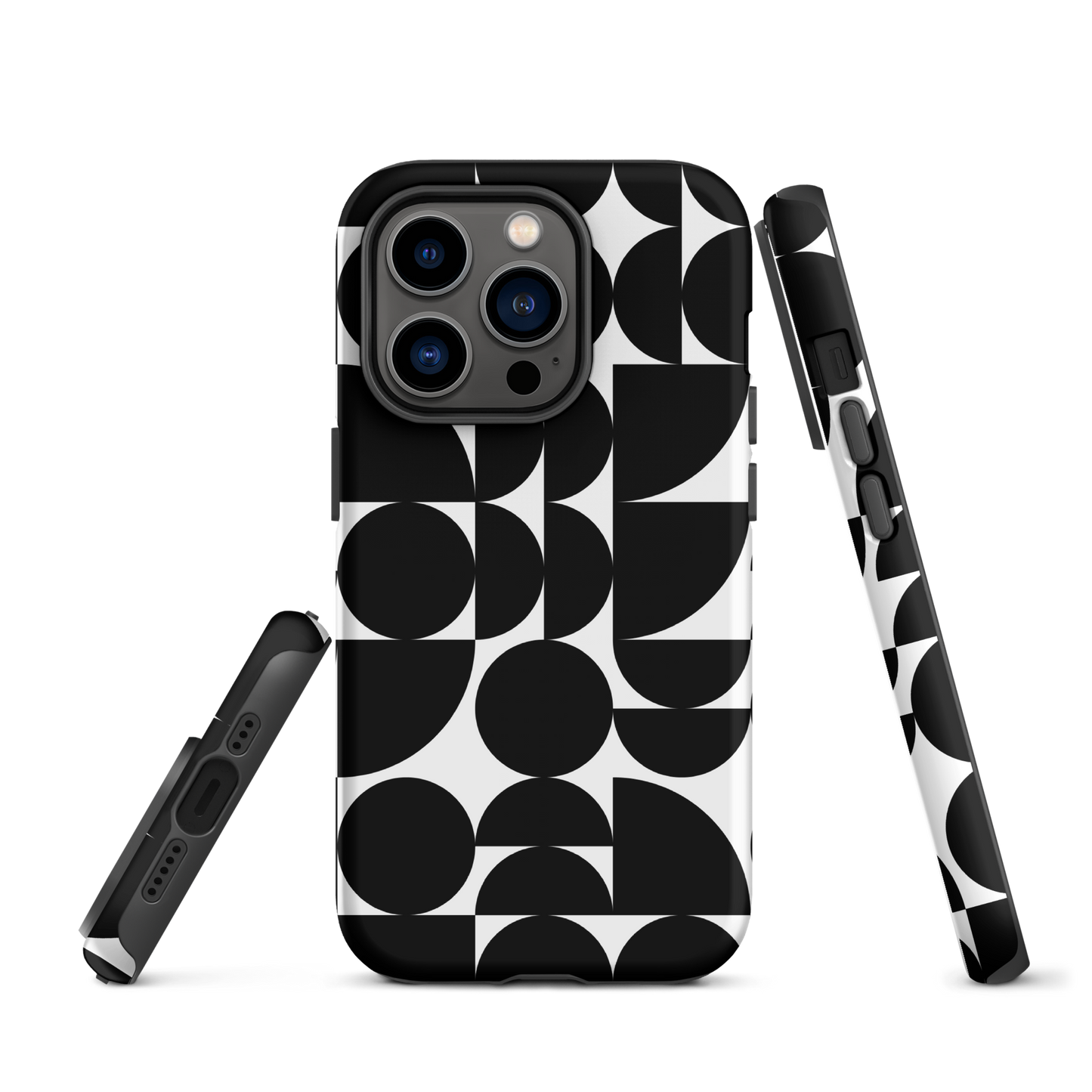 Black n White Tough Case for iPhone®