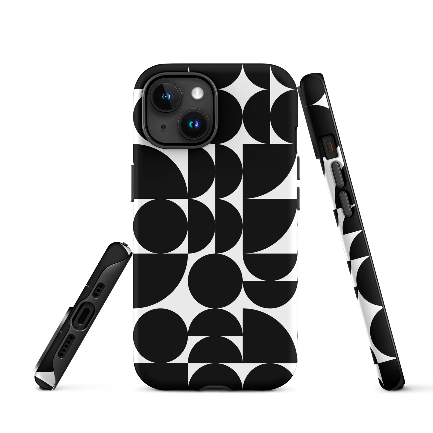 Black n White Tough Case for iPhone®