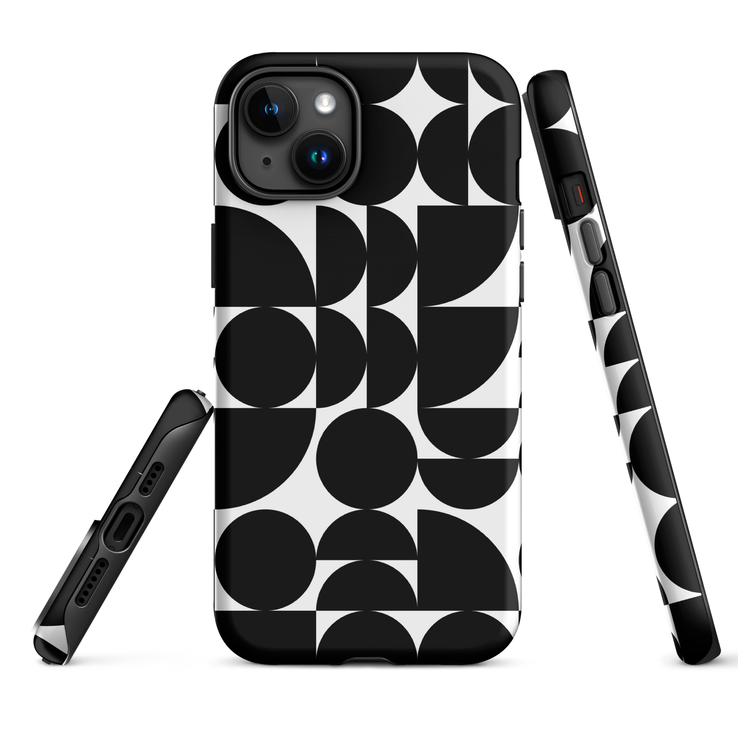 Black n White Tough Case for iPhone®
