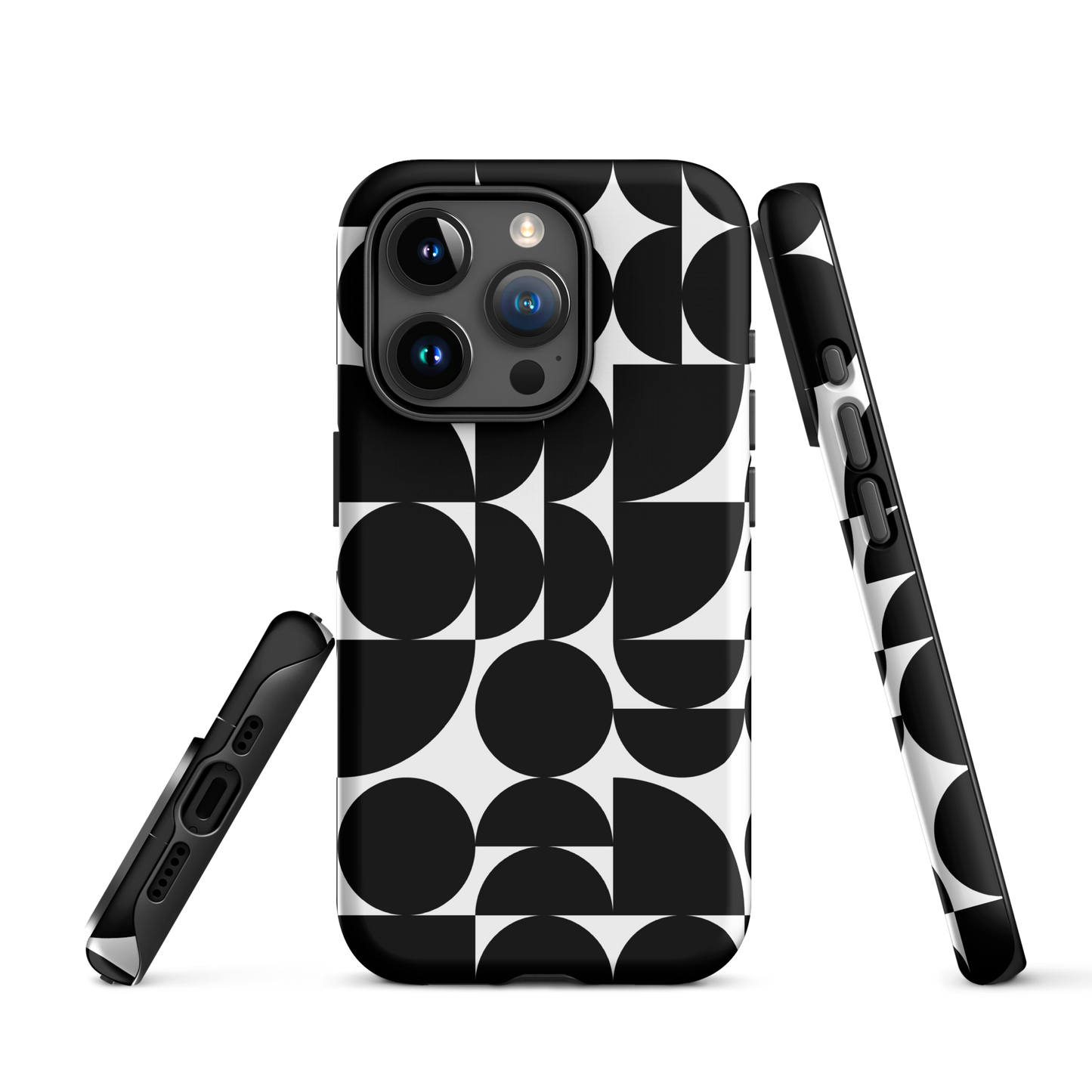 Black n White Tough Case for iPhone®