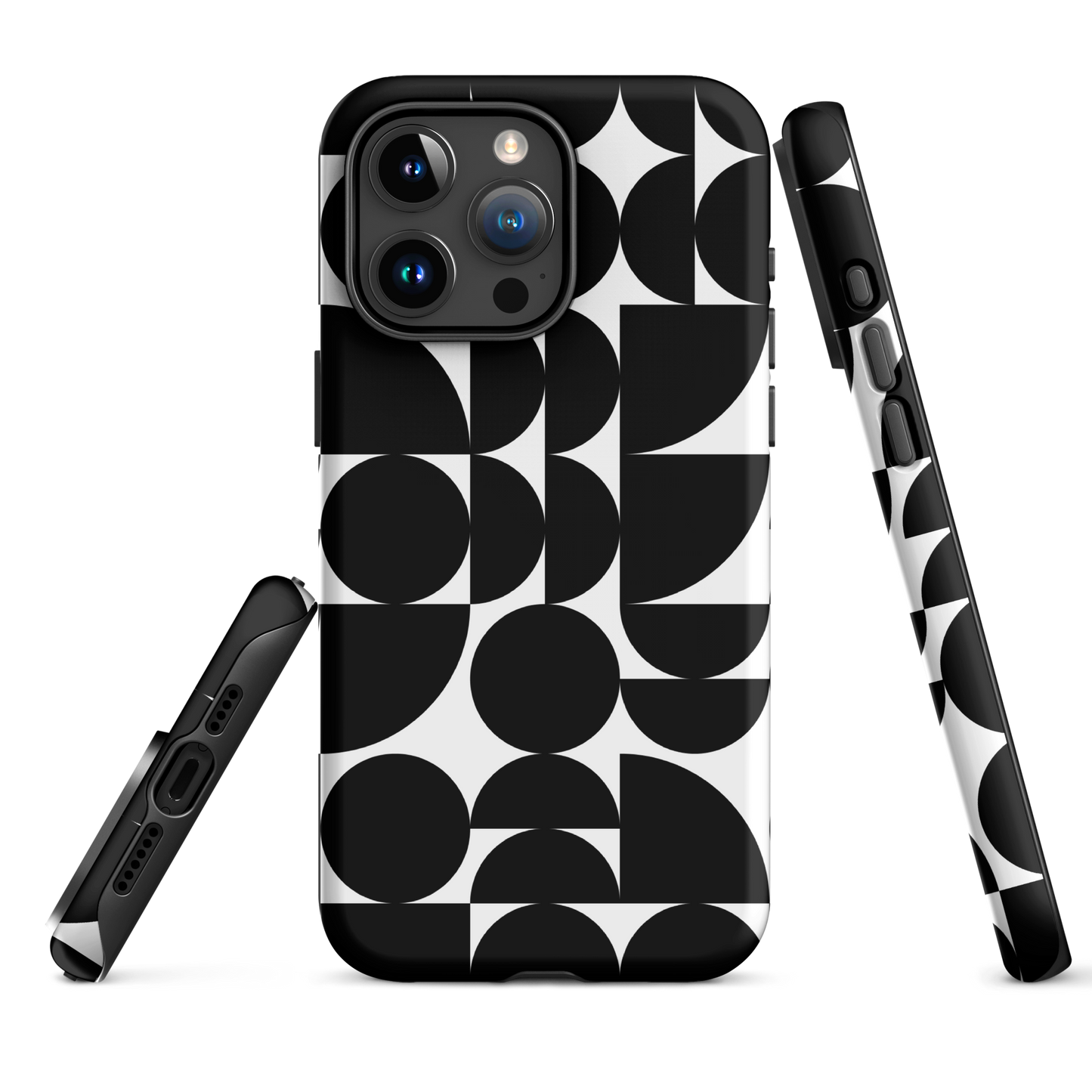 Black n White Tough Case for iPhone®