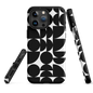 Black n White Tough Case for iPhone®