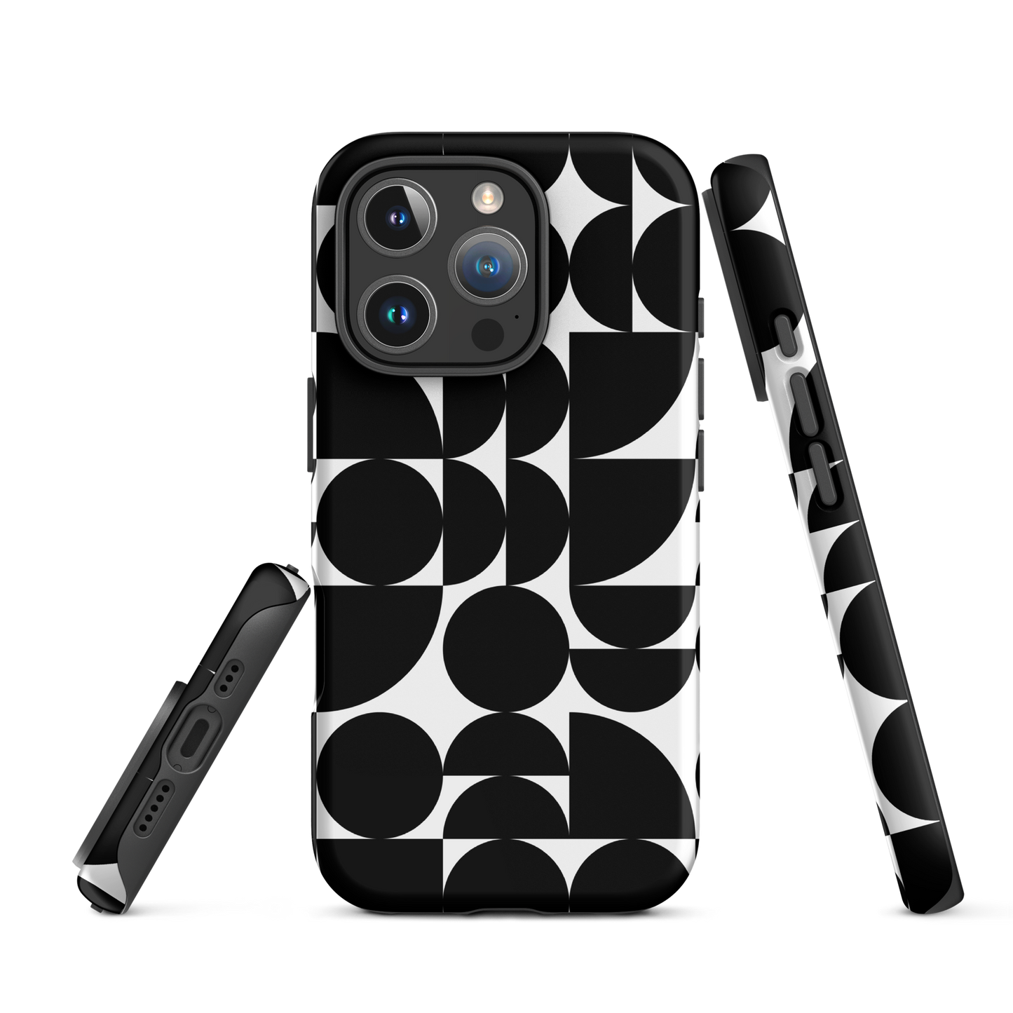 Black n White Tough Case for iPhone®