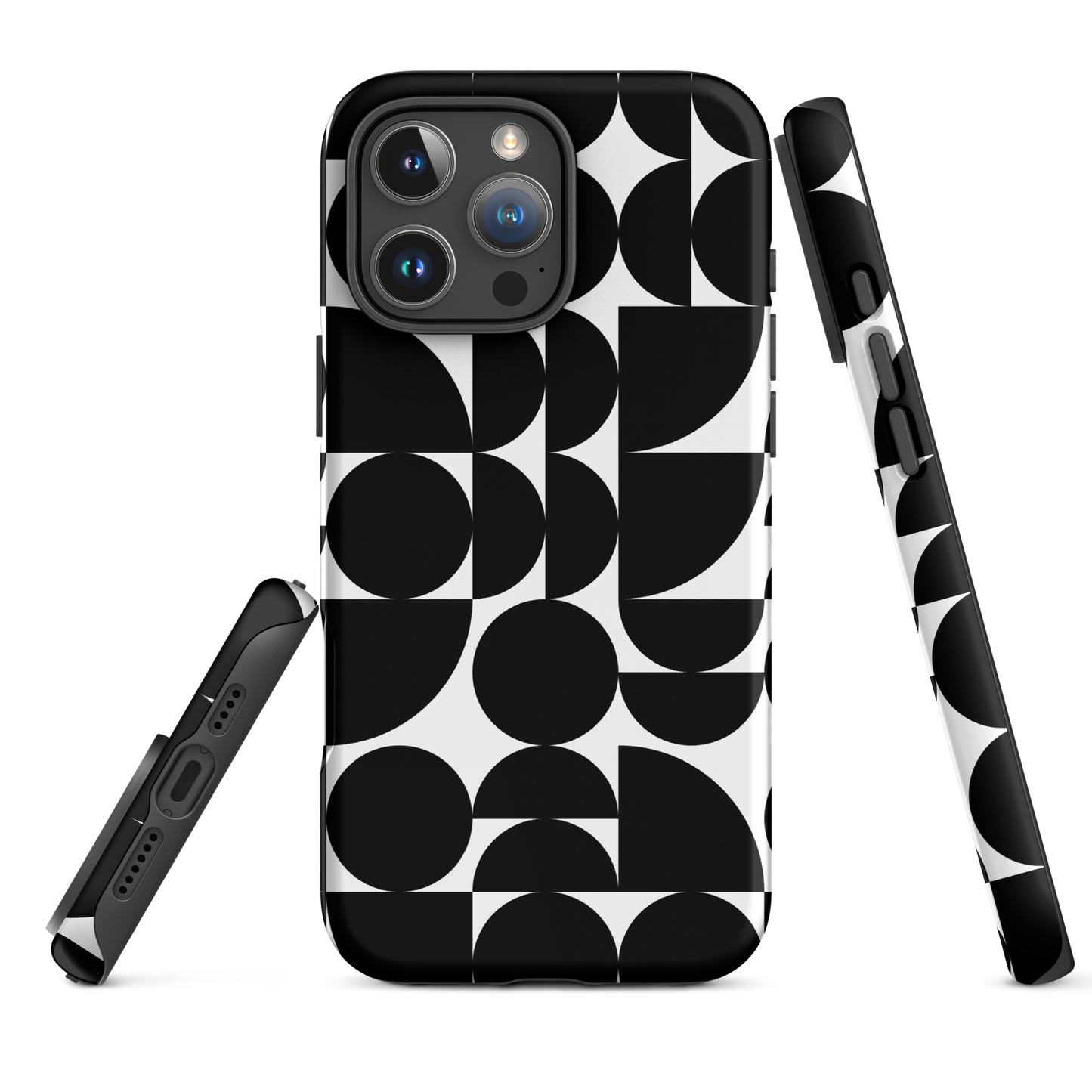 Black n White Tough Case for iPhone®