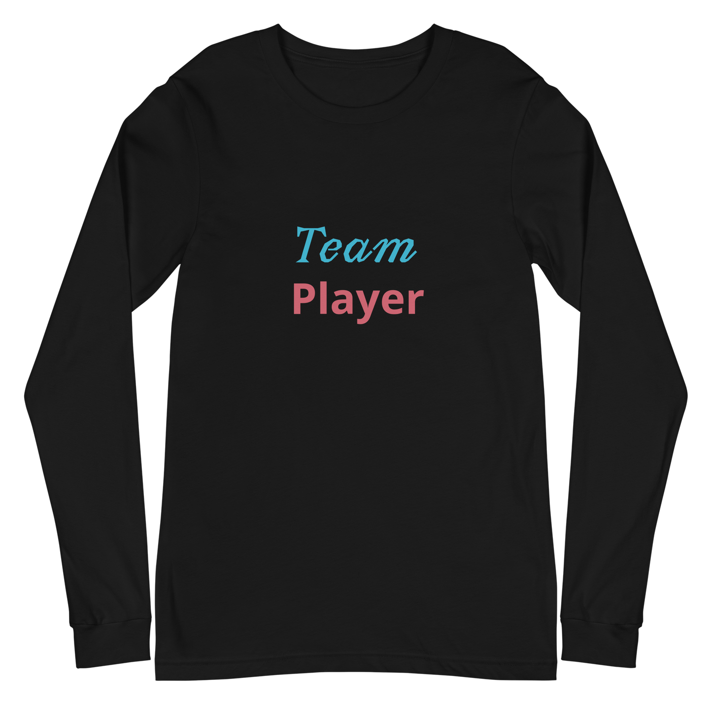 Men Long Sleeve Tee, Team Player
