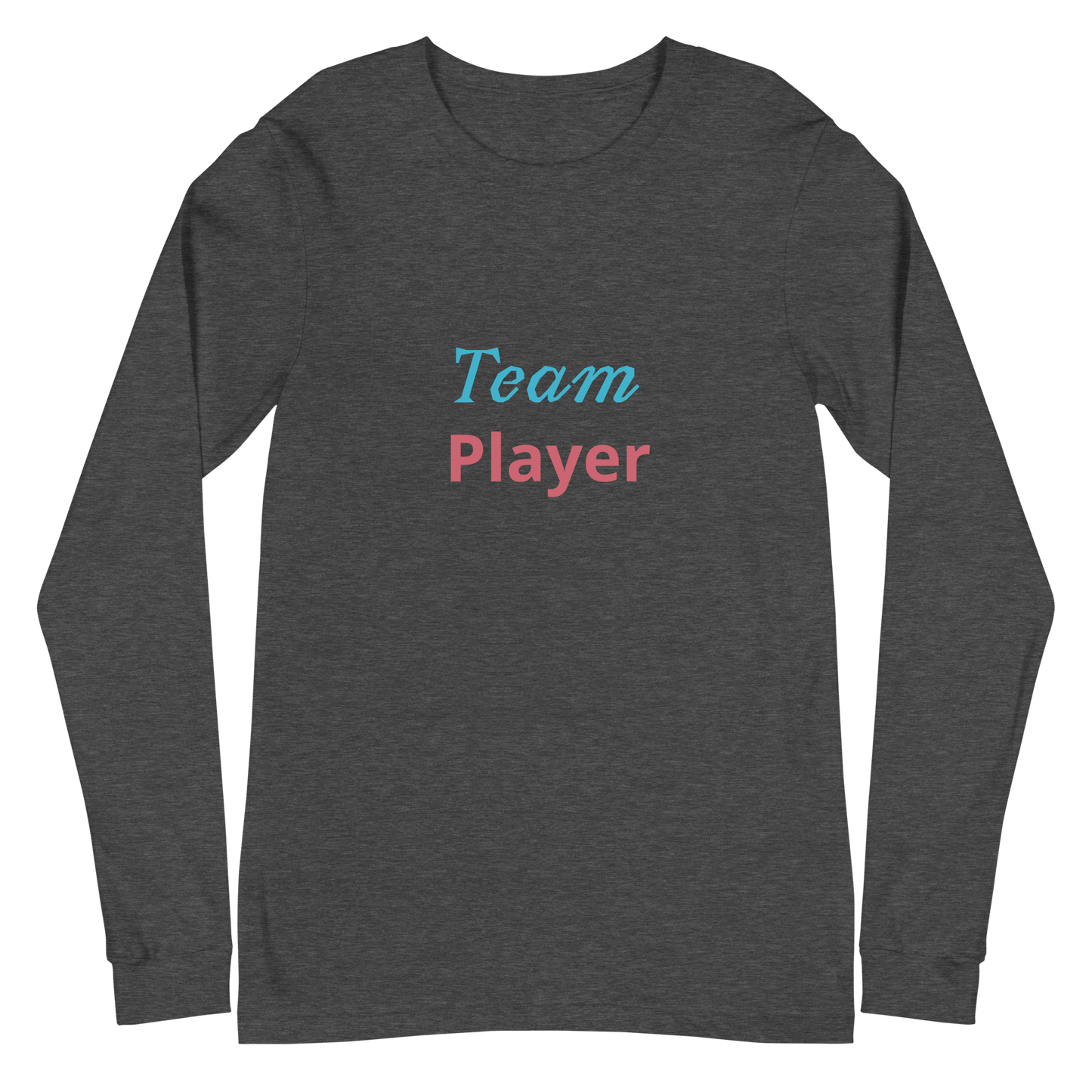 Men Long Sleeve Tee, Team Player
