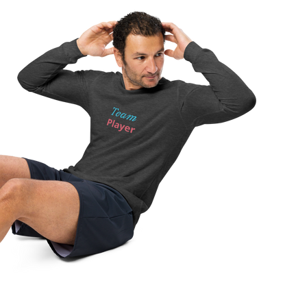 Men Long Sleeve Tee, Team Player