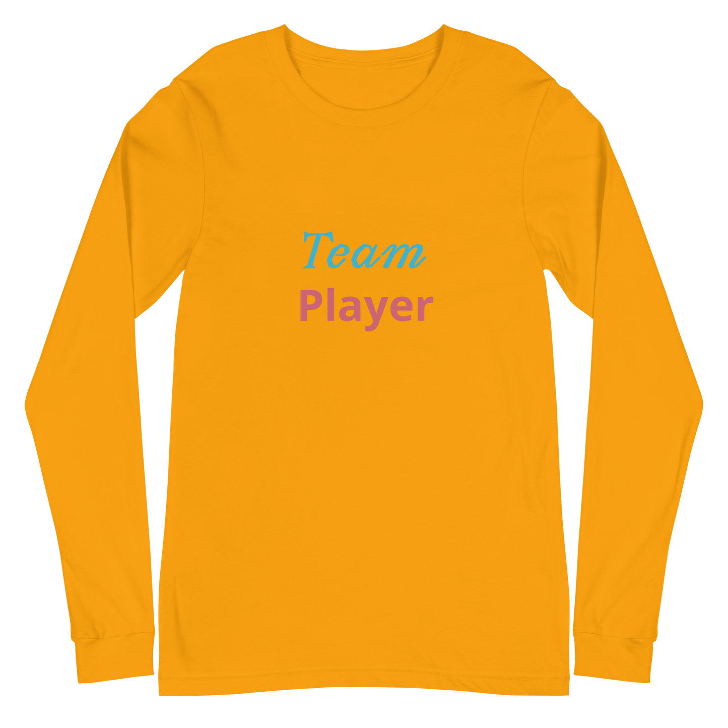Men Long Sleeve Tee, Team Player