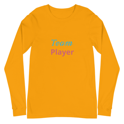 Men Long Sleeve Tee, Team Player