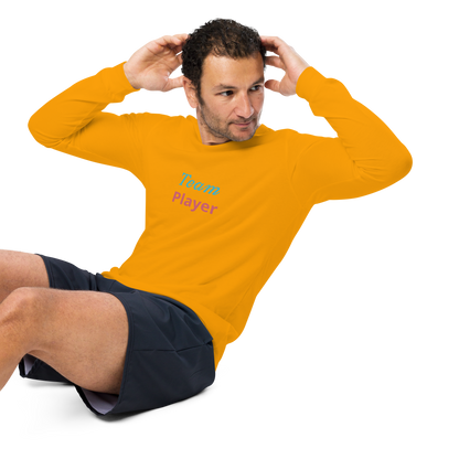Men Long Sleeve Tee, Team Player